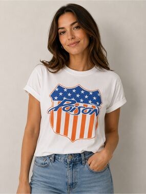 Poison 1987 UNRELEASED Tour Graphic Tee RECYCLED KARMA